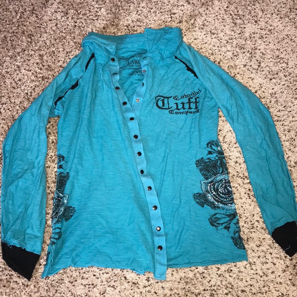 sparkly rodeo shirt